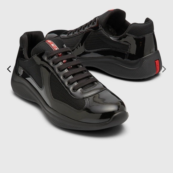 MENS PRADA SHOES SIZE 9 IN GOOD CONDITION - Picture 2 of 8